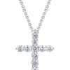 Крест Albedo 1.65 ct H/VS2 White Gold Cross (36422) №3