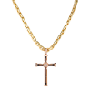 Подвеска Baraka Rose Gold Cross & 60 cm Chain Yellow Gold (41526) №2
