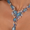 Колье Girona Prive Aquamarine & Sapphire & Diamonds (36828) №12