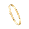 Браслет Louis Vuitton Empreinte Medium Bangle Yellow Gold (41645) №2