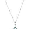 Подвеска GRAFF Bombe Pavilion Emerald and Diamonds Pendant RGP295 (35775) №5