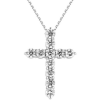 Крест  0,90 ct Round Cut Diamonds White Gold (43215) №2
