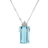 Подвеска  130,7 ct Aquamarine & Diamonds & White Gold (42326) №3
