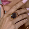 Кольцо TOUS Smoky Quartz Cocktail Yellow Gold (42751) №7