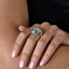 Кольцо Stenzhorn Frog White Gold & Diamonds & Tsavorites (42659) №6