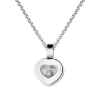 Подвеска Chopard Happy Diamonds Heart White Gold 79/2897 (37528) №2