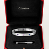 Браслет Cartier LOVE WHITE GOLD, AQUAMARINES, SAPPHIRES, SPINELS, AMETHYSTS B6036317 (37398) №10