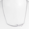 Колье Chanel Ruban Short Necklace White Gold Diamonds J12819 (42441) №4