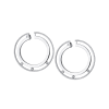 Серьги Messika Romane Diamond Hoop White Gold 6689-WG (37161) №2