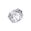 Кольцо  Round cut Diamonds & White Gold (42135) №2