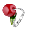 Кольцо Dal Lago Cheerful Cherries Enamel & Diamonds (36426) №3