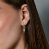 Серьги Tiffany & Co Diamond Drop in Platinum (43365) №5