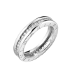 Кольцо Bvlgari B.Zero1 White Gold Single Band Diamond Ring AN850656 (4002) №3