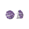 Серьги  White Gold & Amethyst (43391) №2