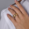 Кольцо Pomellato Together Two-Tone Three Movable Band (43191) №6