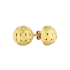 Серьги Mappin & Webb Vintage Yellow Gold Basketweave (39912) №2