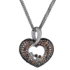 Подвеска Chopard Happy Diamonds Heart White Gold & Diamonds 79/4315/52-20 (41282) №2
