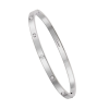 Браслет Cartier White Gold Small Model 10 Diamonds CRB6048016 (37538) №5