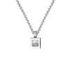 Подвеска Chopard Happy Diamonds Square Large Size White Gold 79/3210-20 (38455) №4