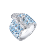 Кольцо Legnazzi Fantasy Aquamarine & Diamond & White Gold (40622) №2