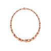 Колье  в стиле Tiffany HardWear Graduated Link Necklace in Rose Gold (42423) №5