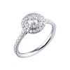 Кольцо Tiffany & Co Soleste Platinum with Diamonds Ring (18909) №2