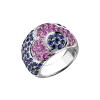 Кольцо Pasquale Bruni Pink & Blue Sapphire & White Gold (40862) №2