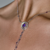 Подвеска Theo Fennell Amethyst and Diamond and White Gold (42413) №6