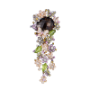 Брошь  Smoky Quartz with Multi Gem Surround (42749) №2