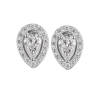 Серьги Gimbutis Jewelry Pearl Diamonds 0.70 ct D/VS2- 0.70 ct D/VS2 (36981) №4