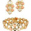 Комплект Van Cleef & Arpels Coral & Pearl Yellow Gold Heritage (37350) №2