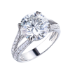 Кольцо RalfDiamonds 5.01 ct L/SI1 Round Diamond White Gold RDR (36673) №3