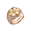 Кольцо RalfDiamonds 4,50 ct Pear & Oval & Round cut Diamonds Rose Gold RDR (41082) №2