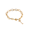 Браслет Tiffany & Co Yellow Gold Oval Link Charm Key (37391) №5