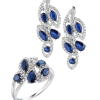 Комплект RalfDiamonds Natural Sapphire & Round Brilliant Set (37388) №6