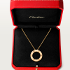 Подвеска Cartier Love Yellow Gold 3 Diamonds B7014500 (38170) №5