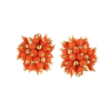 Комплект  Natural Salmon Coral & Yellow Gold (38514) №5