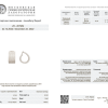 Серьги Garbo 19,8 сt F/VS1 White Gold Diamonds (36767) №6