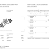Кольцо  1,25 ct Emerald & 4,11 сt White & 0.70 ct Black Diamonds (39739) №7