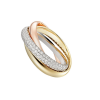 Кольцо Cartier Trinity de (Size 51) CRB4236051 (4221) №3
