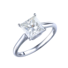 Кольцо Albedo 2,05 ct J/VS1 Princess Diamond White Gold (36741) №3
