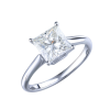 Кольцо Albedo 2,05 ct J/VS1 Princess Diamond White Gold (36741) №6