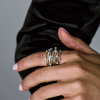 Кольцо Hulchi Belluni Bouli White Gold & Diamonds (42664) №6