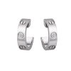 Серьги Cartier Love 2 Diamonds White Gold CRB8022800 (39975) №4
