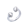 Кольцо  В стиле Piaget Open White Gold 0.75 ct Diamonds (40967) №2