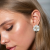 Серьги Van Cleef & Arpels Sensations Vintage Mother Of Pearl Flowers Earrings (35653) №5