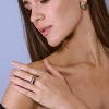 Кольцо Audemars Piguet Citrine & Diamonds & White Gold Ring (39744) №7