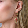 Серьги Dolce & Gabbana Barocco Yellow Gold & Garnets WEEB4G WROD1 Z0000 (40982) №5