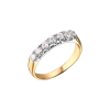 Кольцо  0,57 ct Round Cut Diamonds & Yellow Gold (41141) №2
