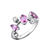 Кольцо Cartier Meli Melo Pink Sapphire & Diamonds Platinum (40841) №3
